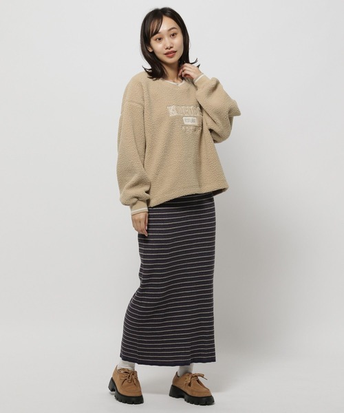 niko and...（ニコアンド）の「アソートリブニットスカート（スカート・レディース・チャコール/スカイブルー/ブラック/ブルー/ライトグレー・MEDIUM/LARGE）」の19枚目の写真