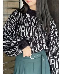 MURUA | シャギーパターンニット(ニット/セーター)