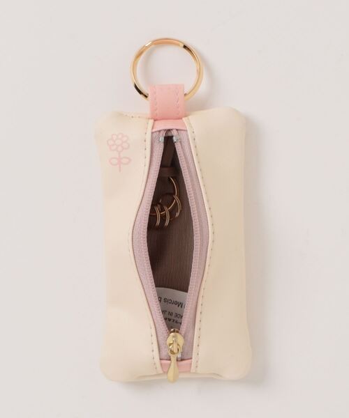 Miffy（ ミッフィー）の「miffy/ミッフィー　ミッフィーとお花柄　キーケース（キーケース/キーアクセサリー・レディース・ライトピンク・ONE SIZE）」の3枚目の写真