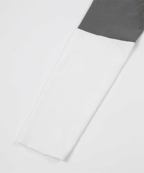 miette（ミエット）の「ﾊﾞｲｶﾗｰ切替ﾗﾒ刺繍ﾄｯﾌﾟｽ（ニット/セーター・レディース・レッド/グレー/ブラック・FREE）」の13枚目の写真