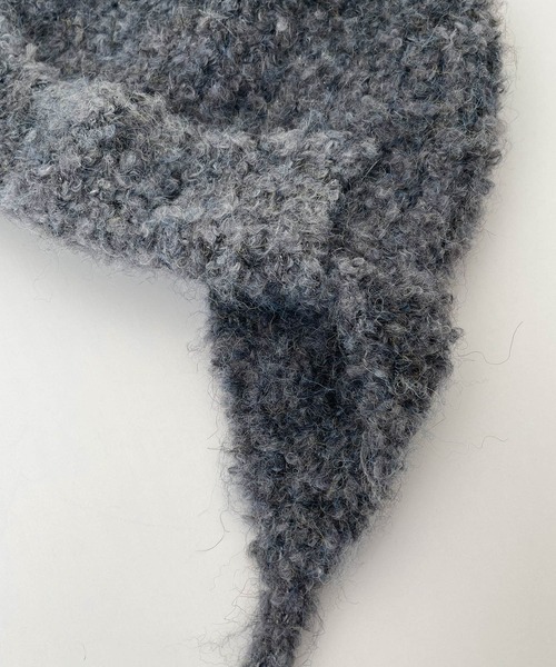 CANAL JEAN（キャナルジーン）の「El mar　フライトニットCAP（ニットキャップ/ビーニー・レディース・グレー/ベージュ・ONE SIZE）」の11枚目の写真