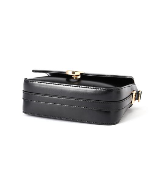 FREE'S MART（フリーズマート）の「◇レトロフラップショルダー（ショルダーバッグ・レディース・ブラウン/ブラック/ホワイト/ベージュ・ﾌﾘ-）」の18枚目の写真