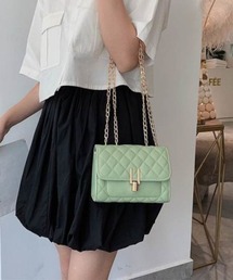 Pimientos（ピミエントス）の「キルトミニショルダーバッグ（ショルダーバッグ）」