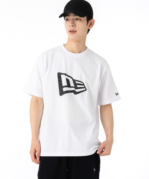 NEW ERA（ニューエラ）の「ニューエラ 半袖Tシャツ アーカイブロゴ（Tシャツ/カットソー・メンズ・ブラック/ホワイト・M/L/XL/XXL/S）」の19枚目の写真