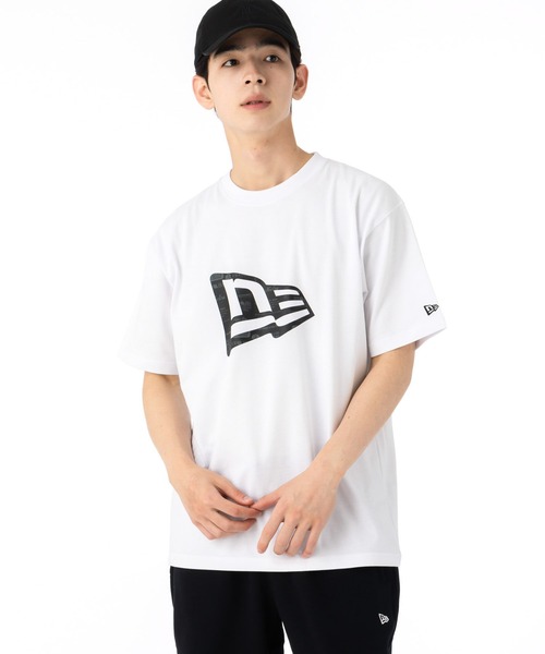 NEW ERA（ニューエラ）の「ニューエラ 半袖Tシャツ アーカイブロゴ（Tシャツ/カットソー・メンズ・ブラック/ホワイト・M/L/XL/XXL/S）」の18枚目の写真