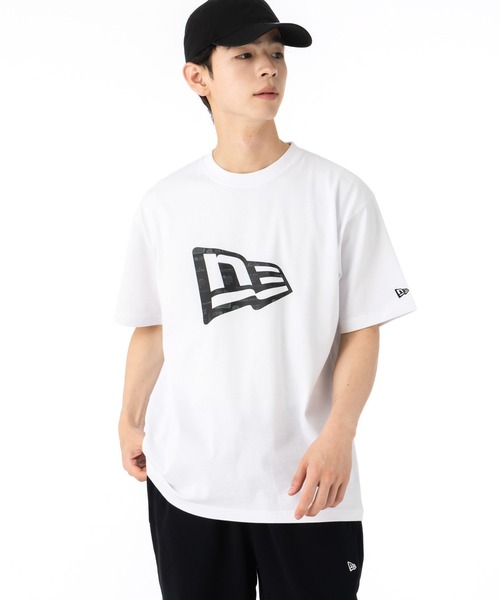 NEW ERA（ニューエラ）の「ニューエラ 半袖Tシャツ アーカイブロゴ（Tシャツ/カットソー・メンズ・ブラック/ホワイト・M/L/XL/XXL/S）」の20枚目の写真