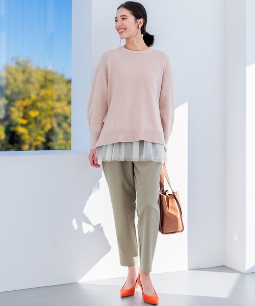 【セール】SOBANEラメプルオーバー ニット（ニット/セーター）｜組曲（クミキョク）