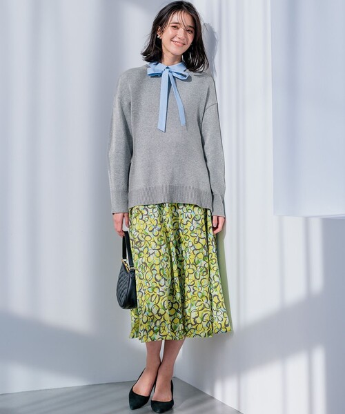 【セール】SOBANEラメプルオーバー ニット（ニット/セーター）｜組曲（クミキョク）