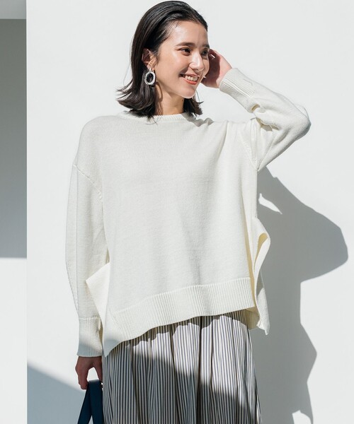 【セール】SOBANEラメプルオーバー ニット（ニット/セーター）｜組曲（クミキョク）