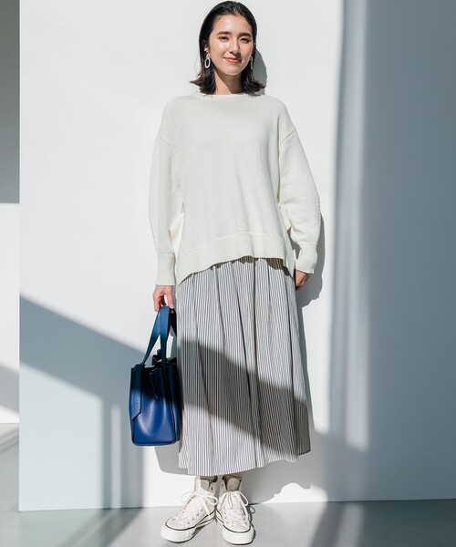 【セール】SOBANEラメプルオーバー ニット（ニット/セーター）｜組曲（クミキョク）