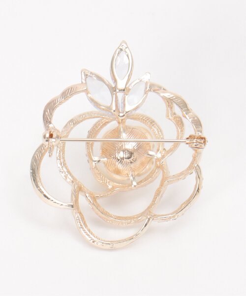 ikka（イッカ）の「【フォーマル対応】ブローチ 24（ブローチ/コサージュ・レディース・オフホワイト/ホワイト/ライトグレー/シルバーグレー・FREE）」の9枚目の写真