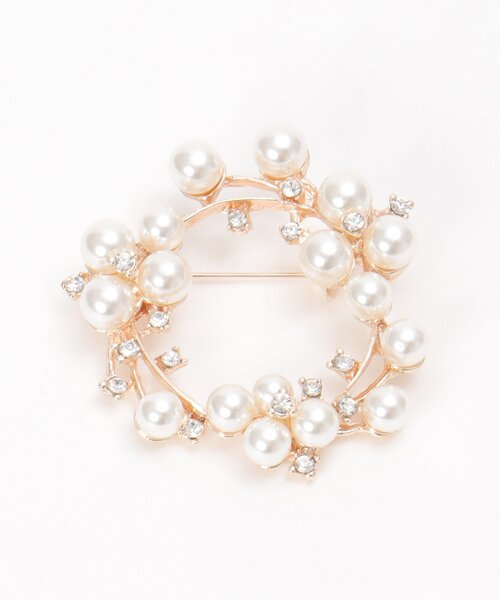 ikka（イッカ）の「【フォーマル対応】ブローチ 24（ブローチ/コサージュ・レディース・オフホワイト/ホワイト/ライトグレー/シルバーグレー・FREE）」の17枚目の写真