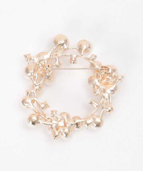 ikka（イッカ）の「【フォーマル対応】ブローチ 24（ブローチ/コサージュ・レディース・オフホワイト/ホワイト/ライトグレー/シルバーグレー・FREE）」の18枚目の写真