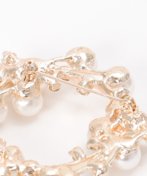 ikka（イッカ）の「【フォーマル対応】ブローチ 24（ブローチ/コサージュ・レディース・オフホワイト/ホワイト/ライトグレー/シルバーグレー・FREE）」の21枚目の写真