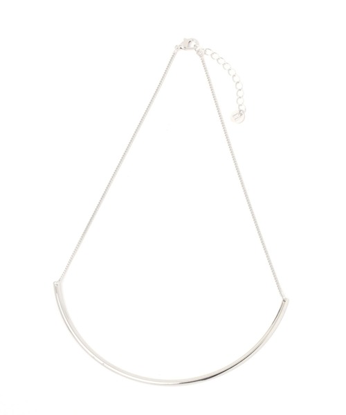 niko and...（ニコアンド）の「メタルアーチネックレス（ネックレス・レディース・グレー/イエロー・0）」の5枚目の写真