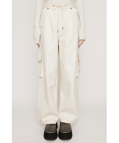 SLY スライ COMBI RELAX CUT デニムパンツ スウェット SLY（スライ）の「COMBI RELAX CUT PT コンビ リラックス カット