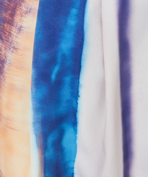 NOMINE（ノミネ）の「オリジナル柄 ストライプ タックパンツ（その他パンツ・レディース・オレンジ/パープル・S/M）」の10枚目の写真