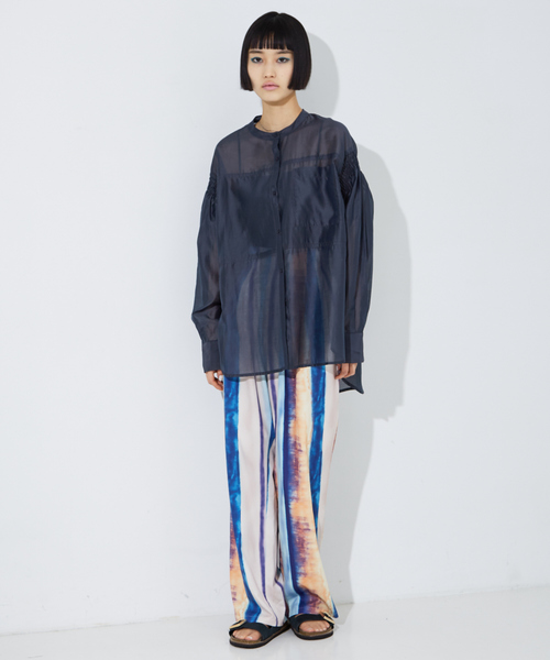 NOMINE（ノミネ）の「オリジナル柄 ストライプ タックパンツ（その他パンツ・レディース・オレンジ/パープル・S/M）」の17枚目の写真