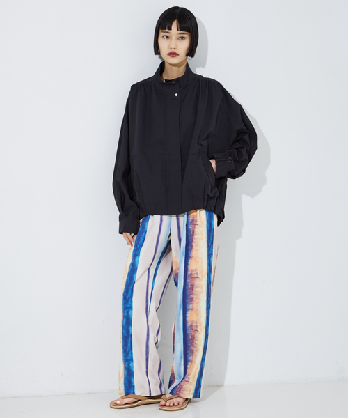 NOMINE（ノミネ）の「オリジナル柄 ストライプ タックパンツ（その他パンツ・レディース・オレンジ/パープル・S/M）」の18枚目の写真