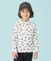 Paul Smith JUNIOR（ポールスミスジュニア）の「恐竜総柄長袖Ｔシャツ（Tシャツ/カットソー・キッズ）」