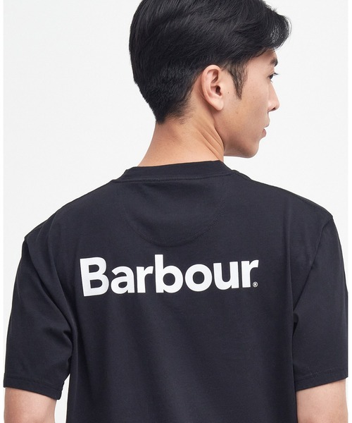 Barbour（バブアー）の「Strowell ロゴ リラックスフィット Tシャツ（Tシャツ/カットソー・メンズ・ホワイト/ブラック・38/40/36/42）」の13枚目の写真