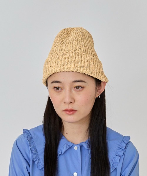 OVERRIDE（オーバーライド）の「OVERRIDE JPF URARA WATCH / オーバーライド（ニットキャップ/ビーニー・レディース・ピンク/ネイビー/イエロー/ブルー・57~59cm）」の15枚目の写真