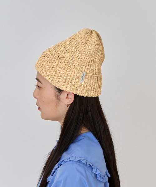 OVERRIDE（オーバーライド）の「OVERRIDE JPF URARA WATCH / オーバーライド（ニットキャップ/ビーニー・レディース・ピンク/ネイビー/イエロー/ブルー・57~59cm）」の16枚目の写真