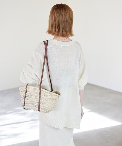 SLOBE IENA（スローブイエナ）の「《追加》テープヤーンVネック