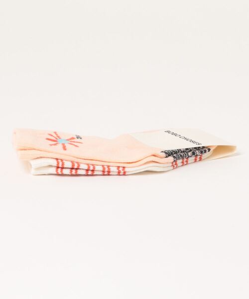 BOBO CHOSES(ボボショーズ)の「Baby Sun short socks pack x 2(ソックス/靴下・キッズ・ライトピンク・14-15cm/13-14cm)」の8枚目の写真