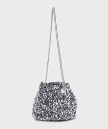 OPAQUE.CLIP | 【軽量/2WAY】シャイニー巾着ショルダーバッグ(ショルダーバッグ)