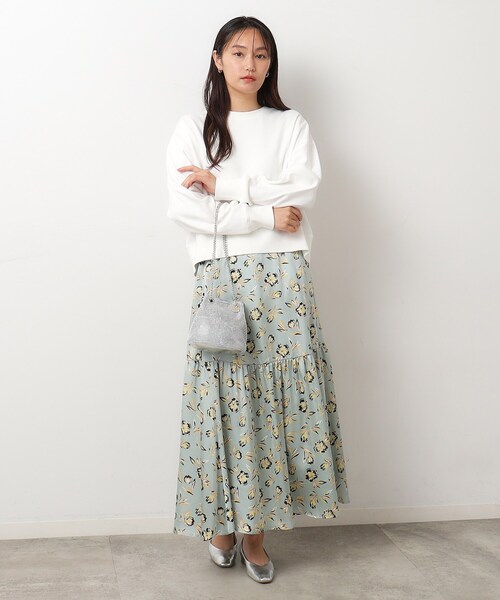 OPAQUE.CLIP(オペークドットクリップ)の「◆《新色追加》シャイニー巾着ショルダーバッグ【軽量/2WAY】(ショルダーバッグ・レディース・ブラック/グレー/ホワイト系3/ゴールド系その他/チャコール/ブラック系/ピンク系1・00)」の22枚目の写真