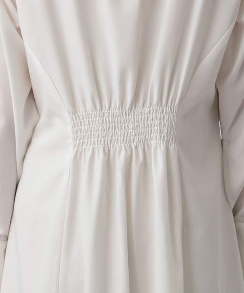 2点セット 長袖 シャツ ワンピース キャミ レース フェミニン Lace Ladies パーティードレス ワンピース 2点セット 長袖レース