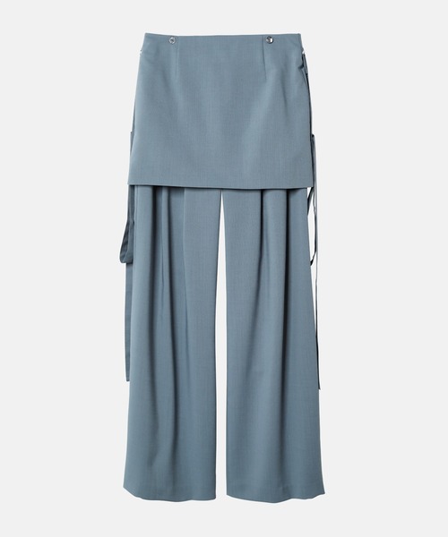 iRENE(アイレネ)の「エプロントラウザー / Apron Trousers(その他パンツ・レディース・ライトブルー/ライトベージュ・34/36/38)」の17枚目の写真