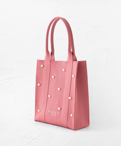 TOCCA（トッカ）の「RHYTHM OF PEARL KNITBAG ニットバッグ（トート 