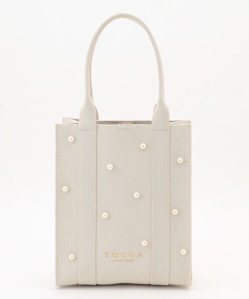 TOCCA（トッカ）の「RHYTHM OF PEARL KNITBAG ニットバッグ（トート
