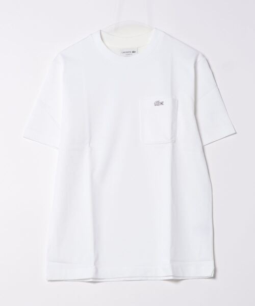 LACOSTE（ラコステ）の「《LACOSTE》TH5581-99（Tシャツ/カットソー・メンズ・ネイビー/ホワイト/グリーン/ブラック・3/4/5/6/2/7）」の2枚目の写真