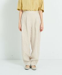 conges payes ADIEU TRISTESSE | テーパードリネンイージーパンツ(その他パンツ)