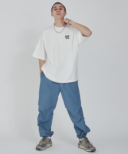 WEGO（ウィゴー）の「WEGO/ナイロンイージーパンツ（カーゴパンツ・メンズ・カーキ/ブラック/ダークグレー/ブルー系その他/ピンク/ライトグレー・LARGE/MEDIUM/SMALL）」の12枚目の写真