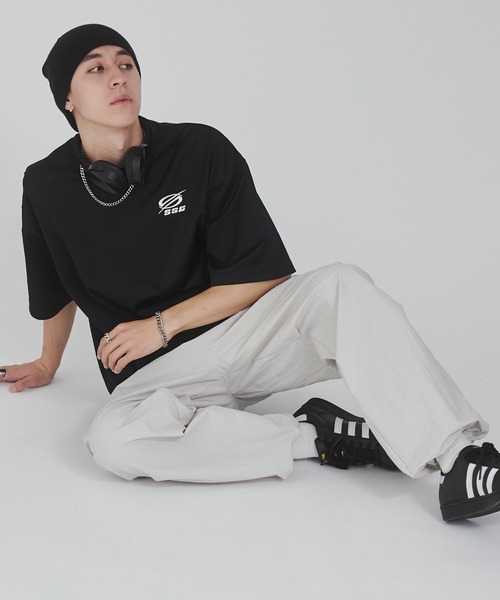 WEGO（ウィゴー）の「WEGO/ナイロンイージーパンツ（カーゴパンツ・メンズ・カーキ/ブラック/ダークグレー/ブルー系その他/ピンク/ライトグレー・LARGE/MEDIUM/SMALL）」の16枚目の写真