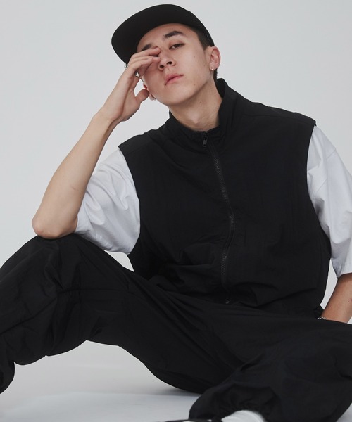 WEGO（ウィゴー）の「WEGO/ナイロンイージーパンツ（カーゴパンツ・メンズ・カーキ/ブラック/ダークグレー/ブルー系その他/ピンク/ライトグレー・LARGE/MEDIUM/SMALL）」の15枚目の写真