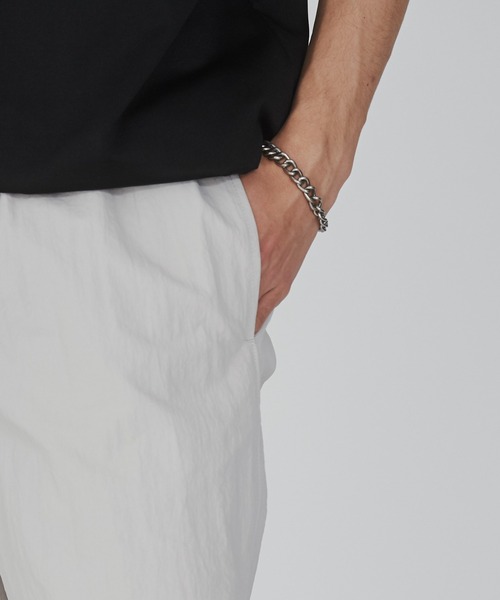 WEGO（ウィゴー）の「WEGO/ナイロンイージーパンツ（カーゴパンツ・メンズ・カーキ/ブラック/ダークグレー/ブルー系その他/ピンク/ライトグレー・LARGE/MEDIUM/SMALL）」の18枚目の写真