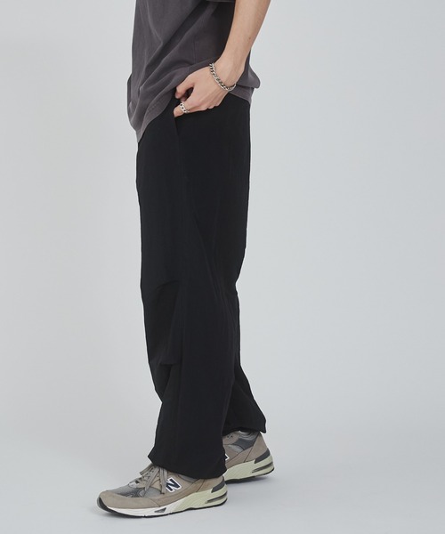 WEGO（ウィゴー）の「WEGO/ナイロンイージーパンツ（カーゴパンツ・メンズ・カーキ/ブラック/ダークグレー/ブルー系その他/ピンク/ライトグレー・LARGE/MEDIUM/SMALL）」の21枚目の写真