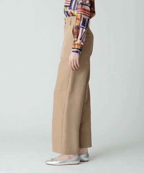 allureville(アルアバイル)の「ハイウエストベイカーパンツ(その他パンツ・レディース・ベージュ/ネイビー・1/2)」の15枚目の写真