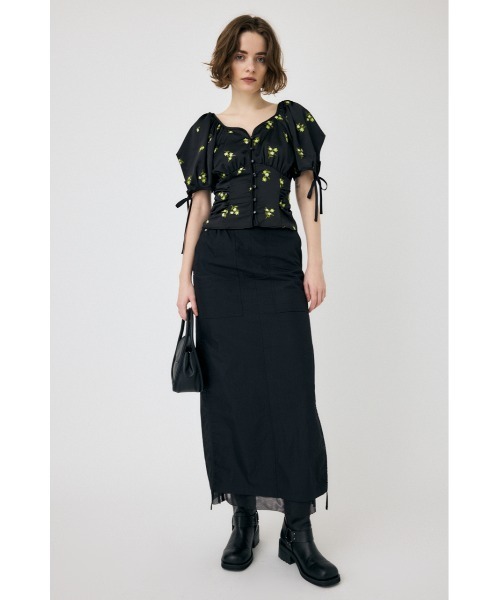 MOUSSY（マウジー）の「BUTTERFLY SLEEVE ブラウス（シャツ/ブラウス・レディース・ブラック/ベージュ系その他/ブラック系その他・2/1）」の19枚目の写真