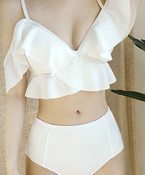 ミコモリ⭐︎miko mori フリル水着　新品未使 2025年最新】ミコモリ 水着の人気アイテム - メルカリ