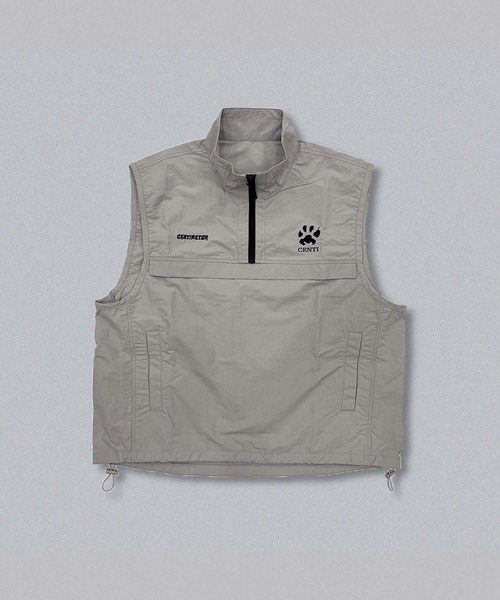 centimeter（センチメーター）の「Paw pad nylon vest（ベスト・メンズ・ブラック/グレー/ネイビー・MEDIUM/LARGE/X-LARGE）」の3枚目の写真