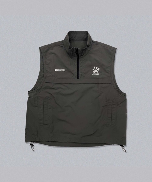 centimeter（センチメーター）の「Paw pad nylon vest（ベスト・メンズ・ブラック/グレー/ネイビー・MEDIUM/LARGE/X-LARGE）」の2枚目の写真