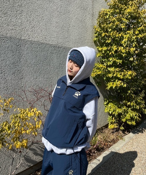 centimeter（センチメーター）の「Paw pad nylon vest（ベスト・メンズ・ブラック/グレー/ネイビー・MEDIUM/LARGE/X-LARGE）」の16枚目の写真