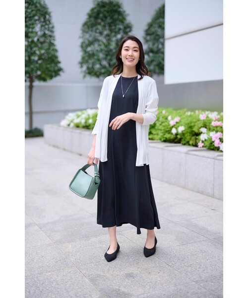 【セール】大人気アイテム！一部カラー追加予約スタート！【機能性素材／薄手】着流し風 ジャージカーディガン（カーディガン/ボレロ）｜UNTITLED（アンタイトル）