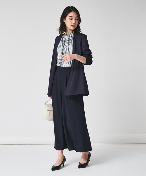 【セール】大人気アイテム！一部カラー追加予約スタート！【機能性素材／薄手】着流し風 ジャージカーディガン（カーディガン/ボレロ）｜UNTITLED（アンタイトル）